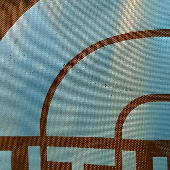 THE NORTH FACE Drawstring Gym Travel Bag Backpack Sling Pouch with Zip Pocket!!! - Picture 8 of 12